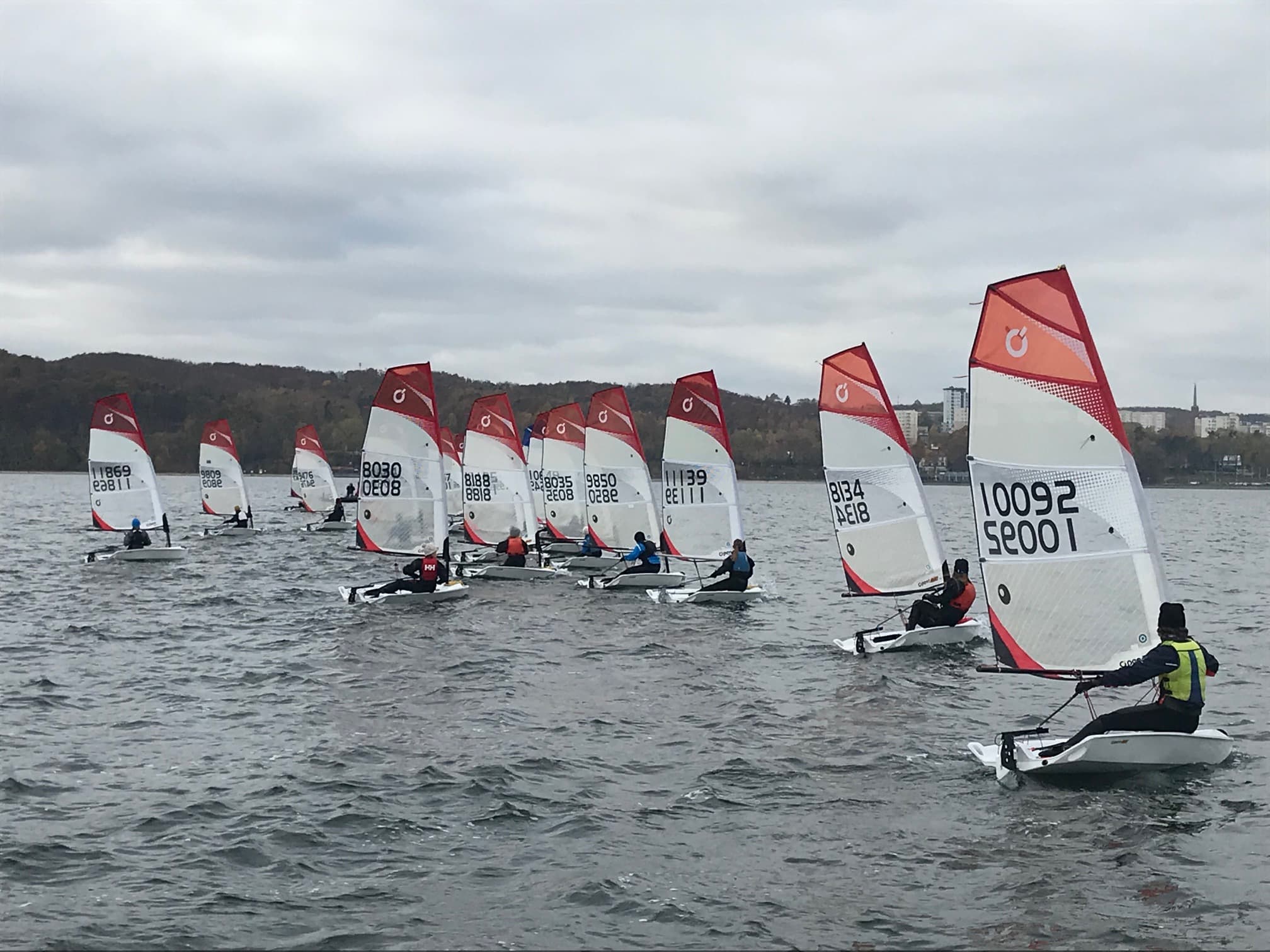 Finał Super Pucharu Arki W klasie O’pen Skiff U15, U13
