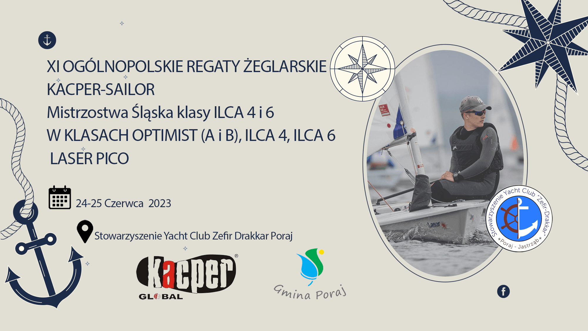 XI Regaty Kacper Sailor Otwarte Mistrzostwa Śląska w klasie ILCA