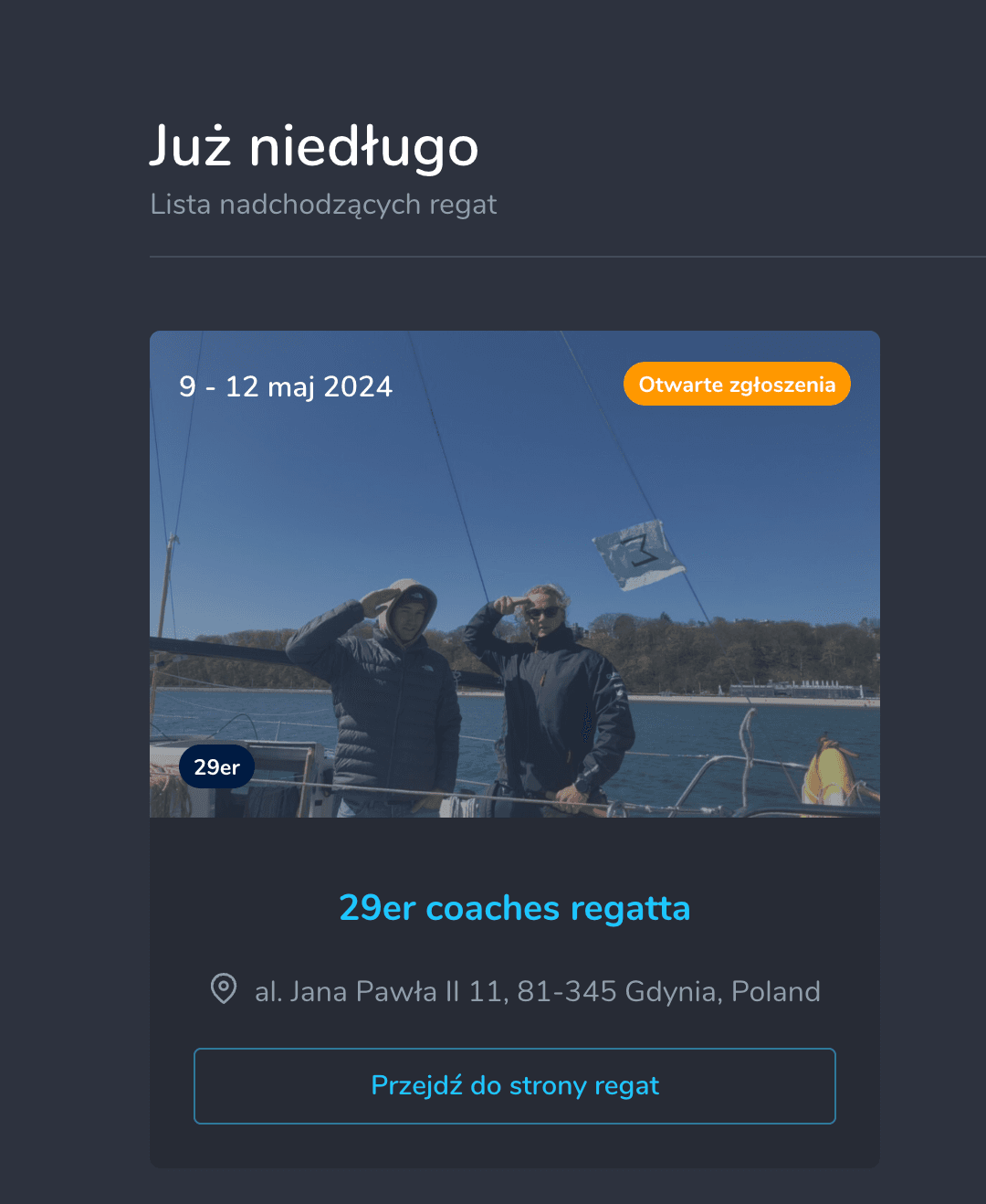 On Lemon 29er coaches regatta